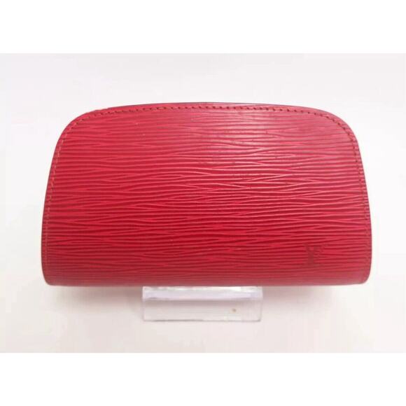 Authentic Louis Vuitton Epi Dauphine PM Pouch Clutch #27850 - Picture 1 of 15
